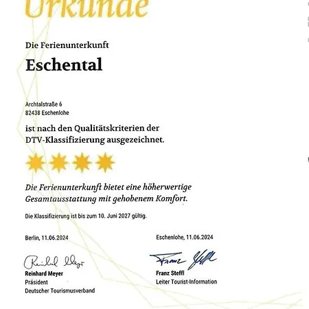 Apartamento Eschental Eschenlohe
